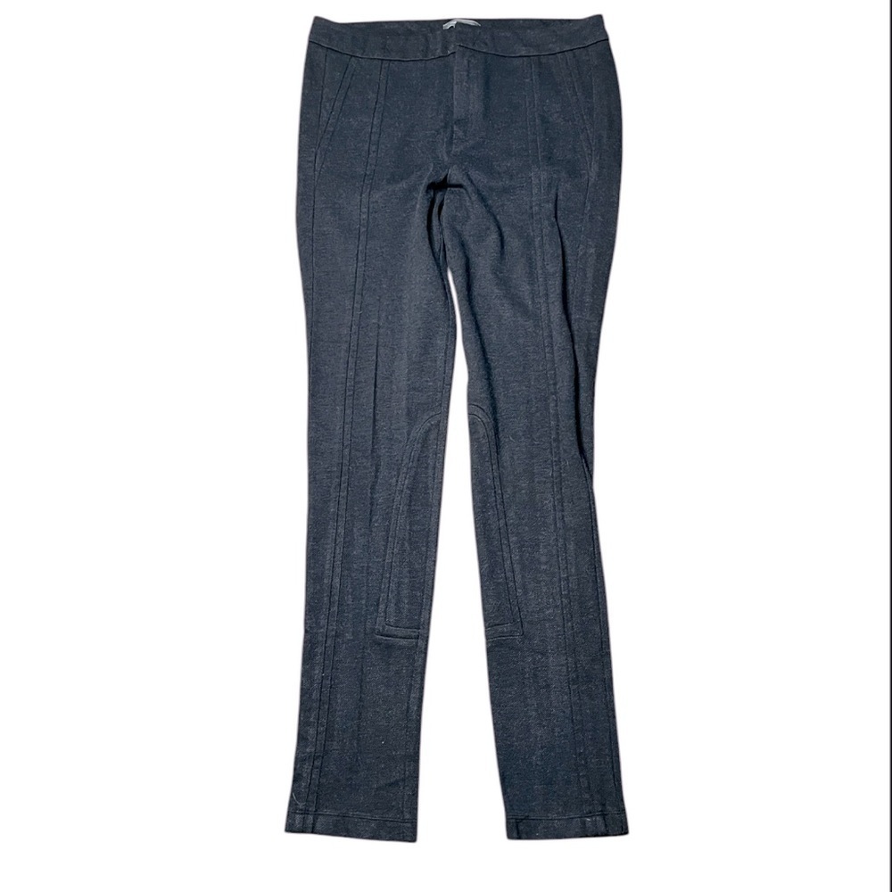 Vince Charcoal Stretch Ponte Knit Riding Pants size 8